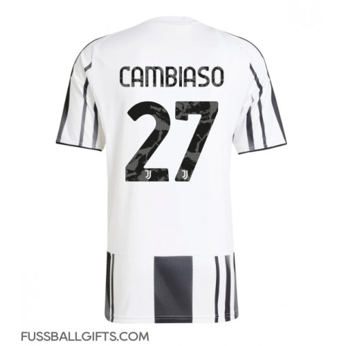 Juventus Andrea Cambiaso #27 Fußballbekleidung Heimtrikot 2025-26 Kurzarm